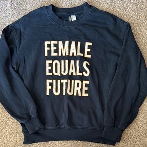 💜 3 for $10 Divided Dark Blue Crewneck Sweatshirt